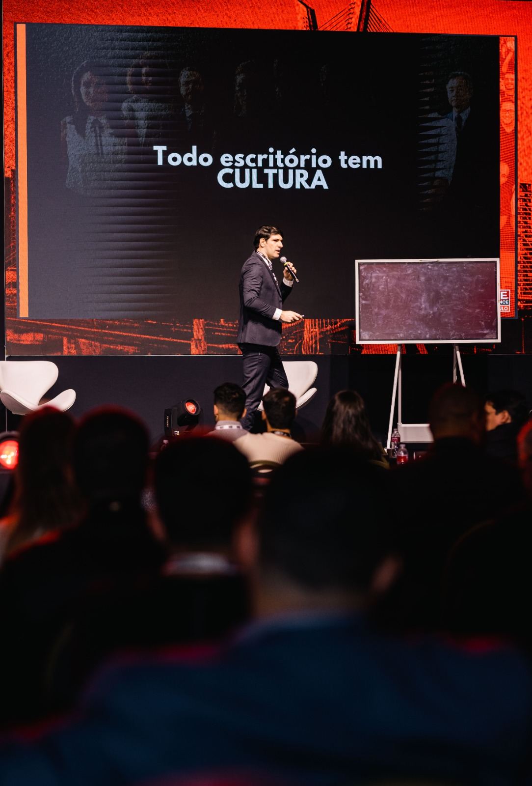 Mentores da Tríade palestrando